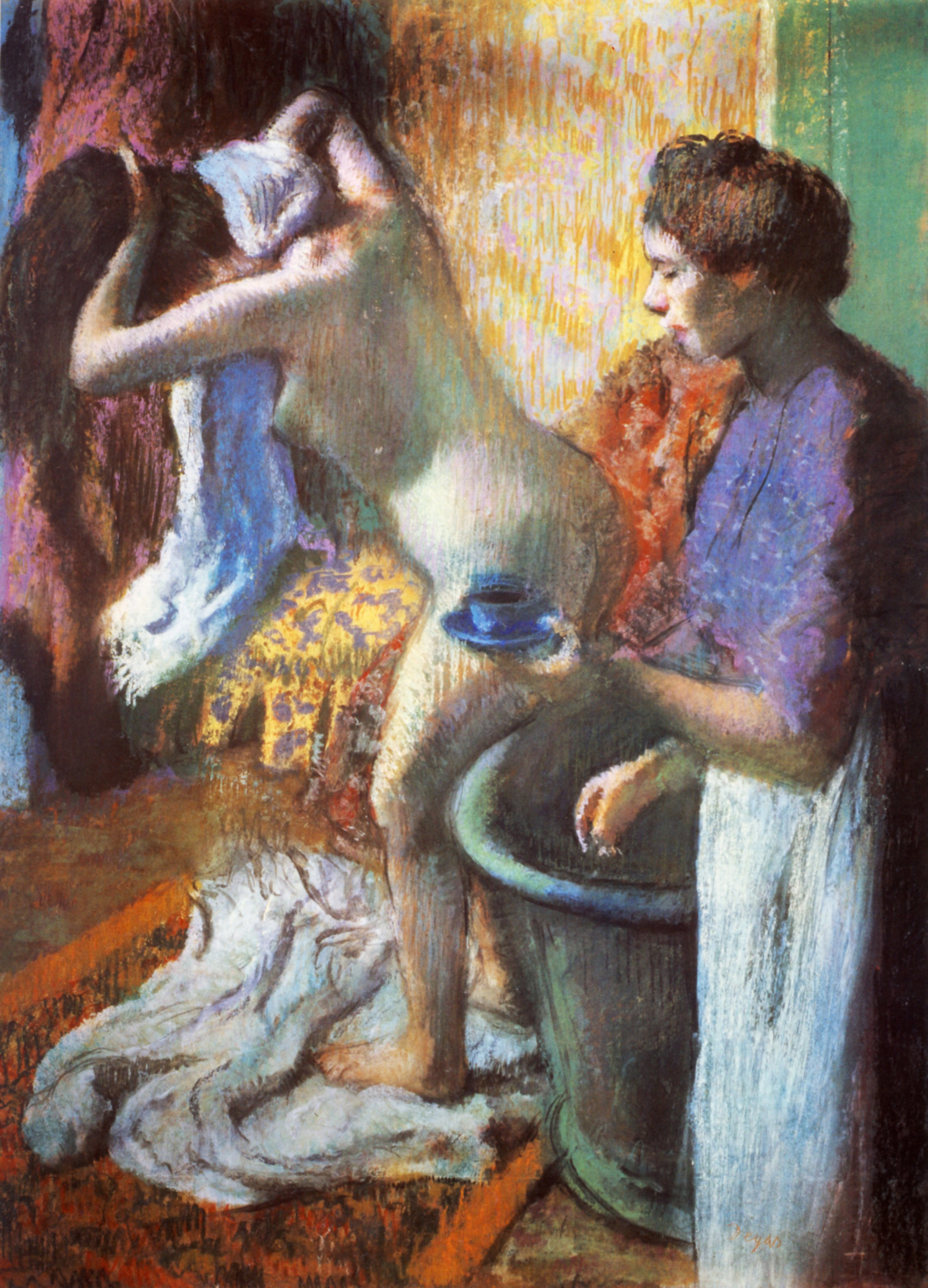 The Cup of Tea. Breakfast after Bathing 1883